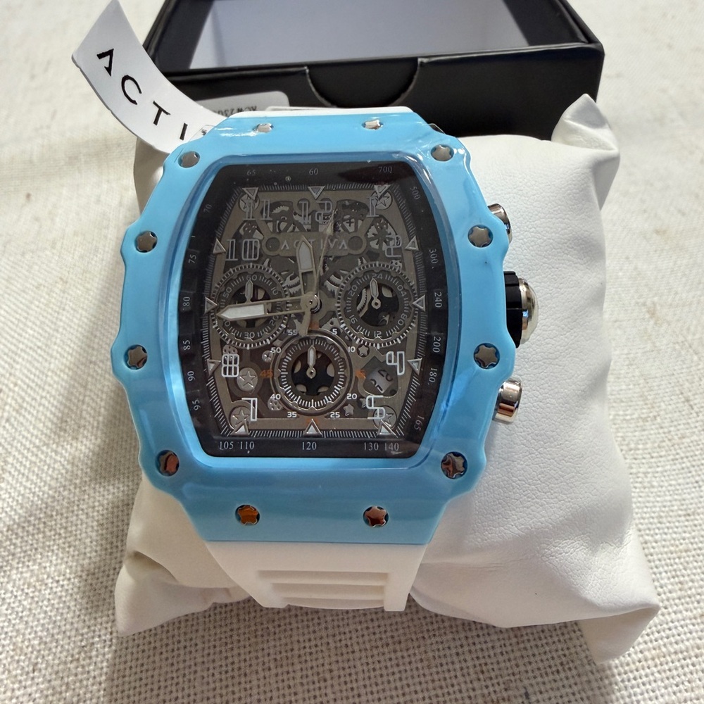 Activa Fury X Invicta Men's Watch w/ Skleton Dial - 44.3mm